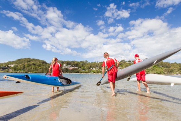 Kayaking Palm Beach Currumbin High School 